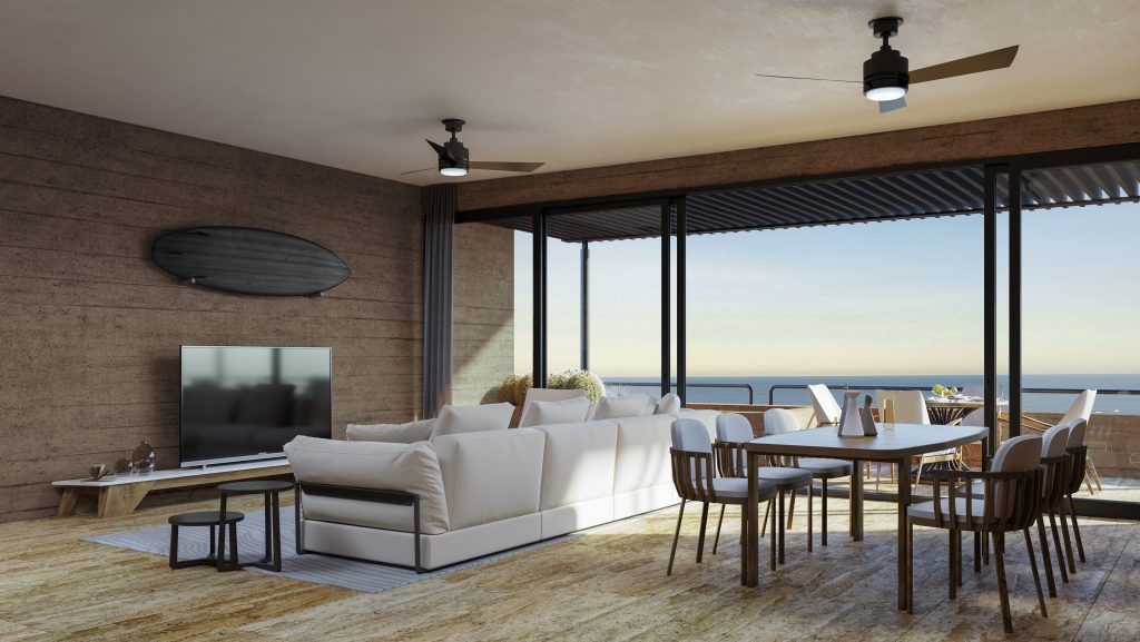 Propiedad The Break, Los Cabos, a la venta por fracciones a través de Ancana.