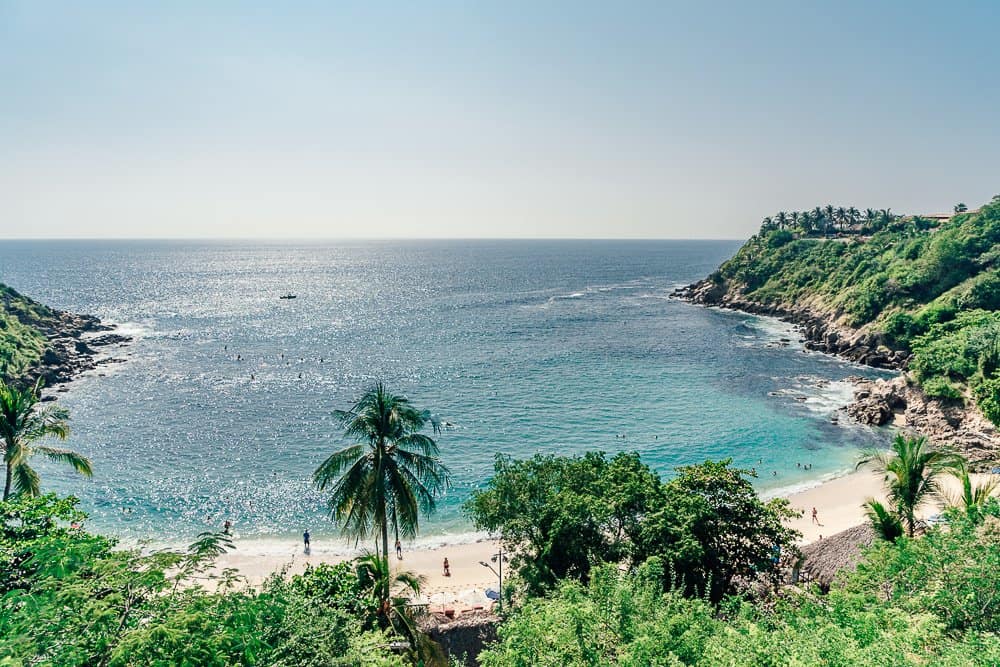Playa Carrizalillo | Imagen extraída de www.puerto-escondido.mx