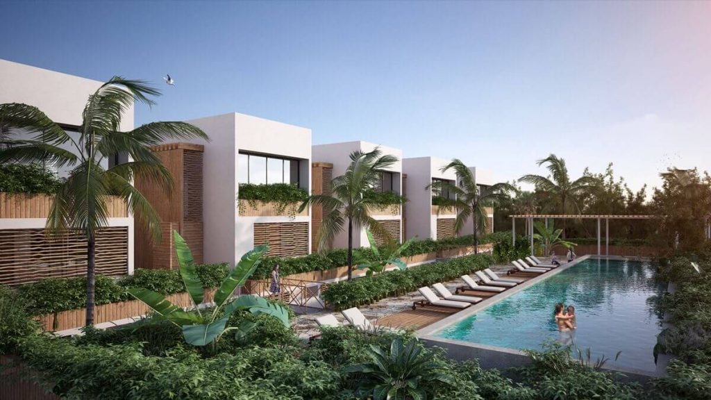 Saasil, Tulum, Quintana Roo. Luxury property available for 1/4 fraction in Ancana.